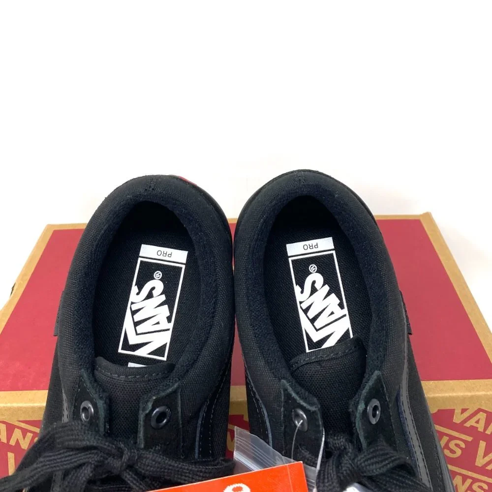 Vans Old Skool Pro Shoes Womens Black Skate Casual Suede Canvas Size VN000ZD41OJ - Picture 4 of 10